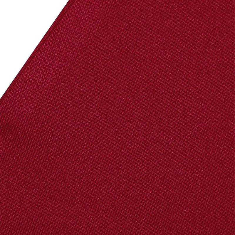 TrenLux Wear Women's Polyester-Elastane Knit One-Shoulder Backless Slim Club Dress