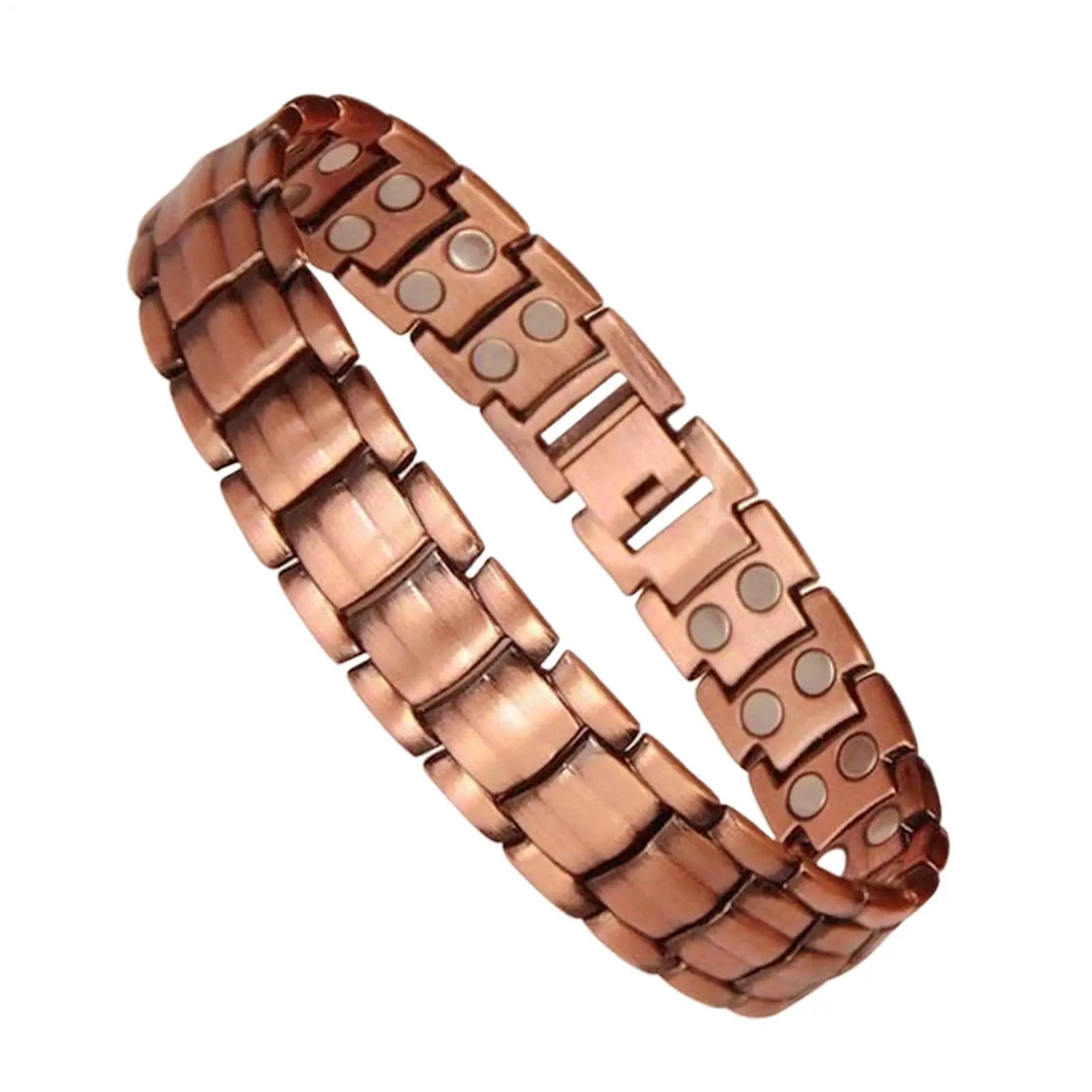 Men's Pure Copper Magnetic Bracelet — Adjustable Sports & Gym Jewellery (21 cm)