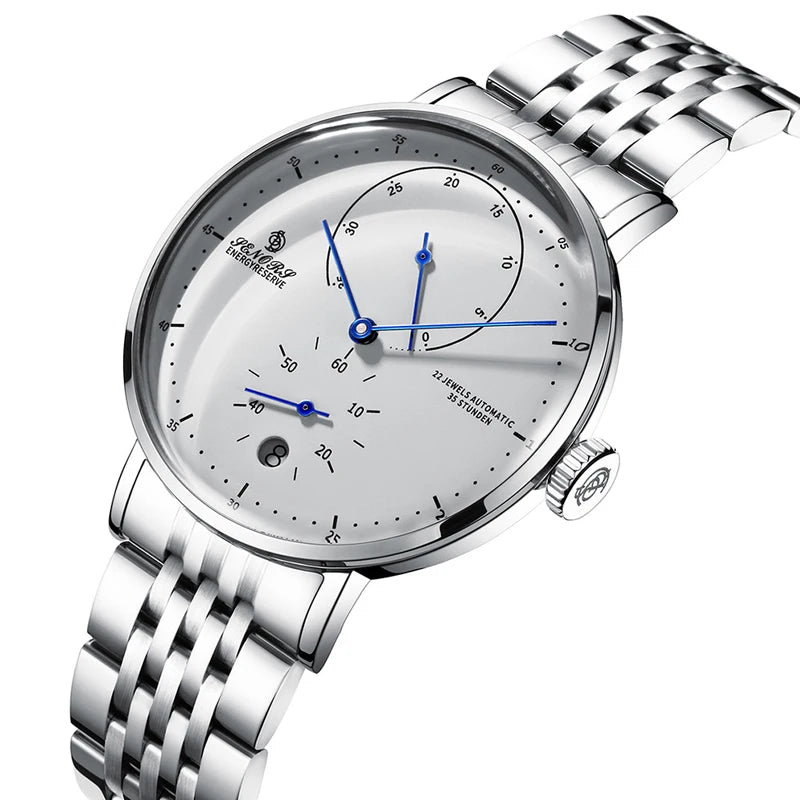 TrenLux Wear Men's Luxury Automatic Mechanical Military Style Waterproof Wristwatch