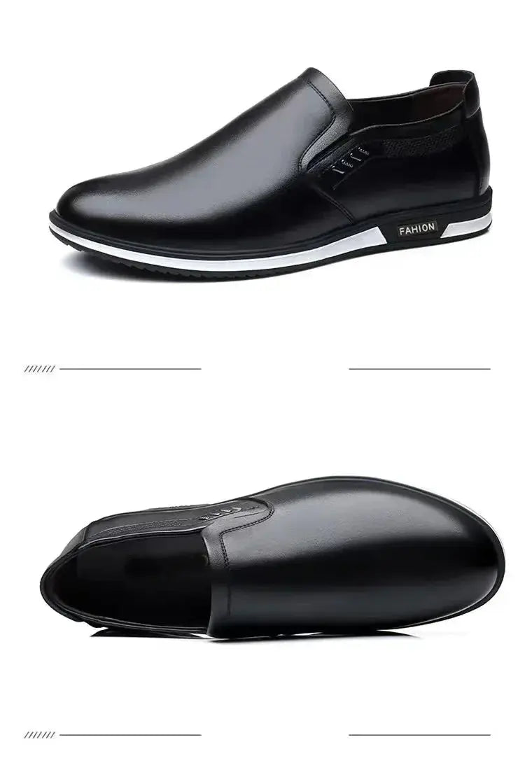 Leather Shoes for Men Designer Loafers High Quality Adult Moccasins Men Driving Shoes Male Footwear Men's Formal Shoes TrenLux Wear