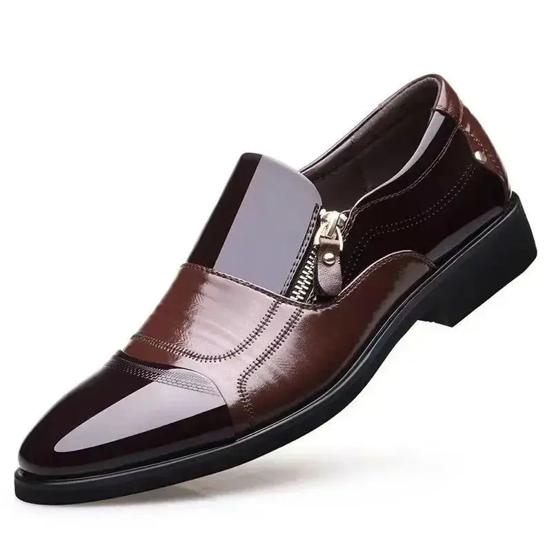 TrenLux Wear Men's Leather Business Oxford Lace-Up Formal Dress Shoes TrenLux Wear