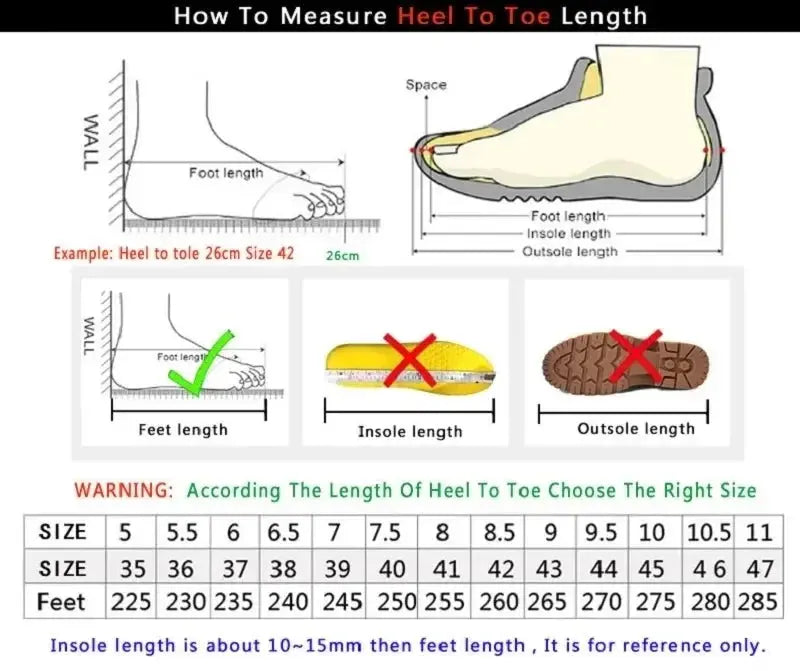 TrenLux Wear Men's Non-Slip Platform Breathable Lace-Up Casual Loafer Sneakers TrenLux Wear