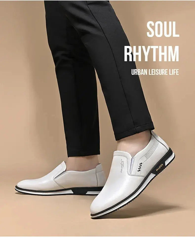 Leather Shoes for Men Designer Loafers High Quality Adult Moccasins Men Driving Shoes Male Footwear Men's Formal Shoes TrenLux Wear