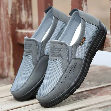 TrenLux Wear Men's Breathable Mesh Chunky Sole Lightweight Slip-On Casual Sneakers TrenLux Wear