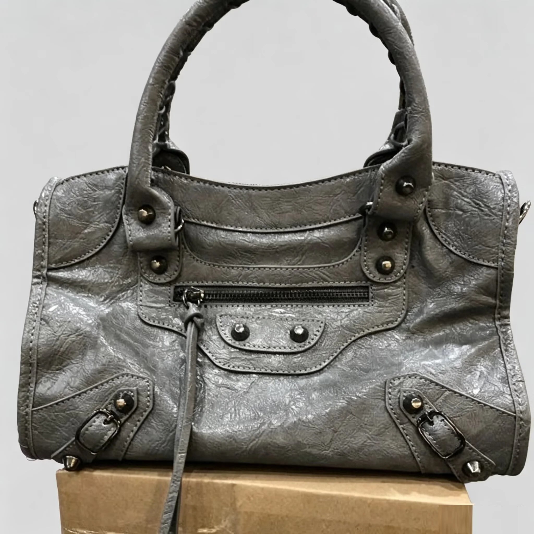 TrenLux Wear Women's Motorcycle Hobo High Capacity Luxury Travel Crossbody Shoulder Bag 2026