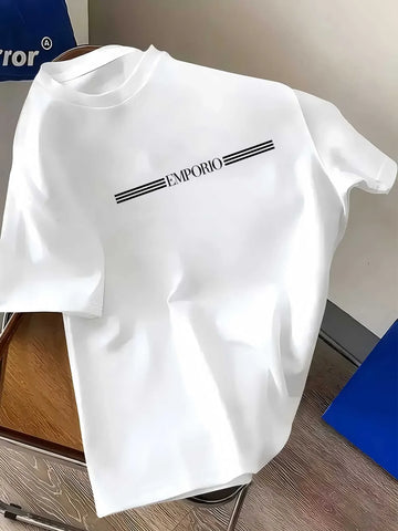 TrenLux Wear Men's Cotton-Polyester Moisture-Wicking Round Neck Athletic Gym T-Shirt