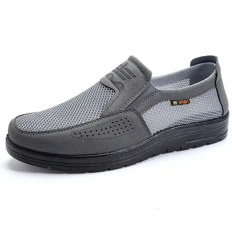TrenLux Wear Men's Breathable Mesh Chunky Sole Lightweight Slip-On Casual Sneakers TrenLux Wear