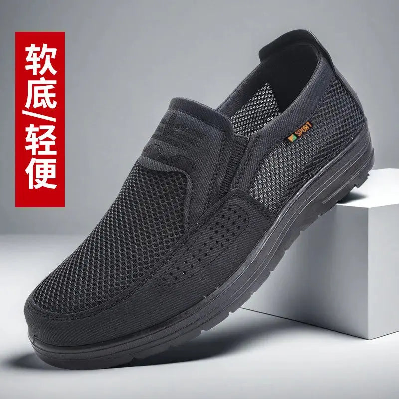 TrenLux Wear Men's Breathable Mesh Chunky Sole Lightweight Slip-On Casual Sneakers TrenLux Wear
