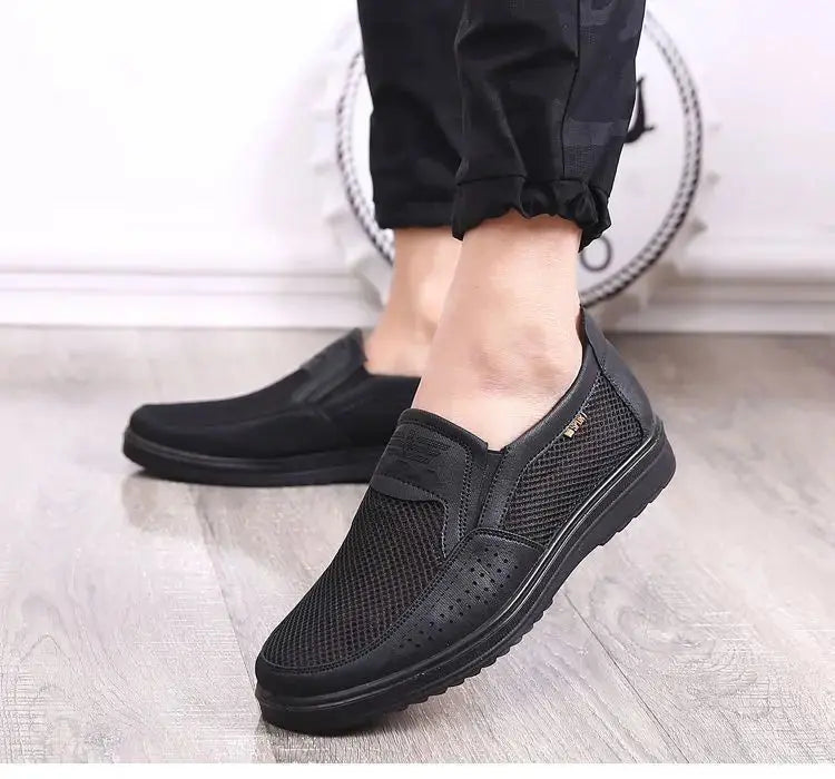 TrenLux Wear Men's Breathable Mesh Chunky Sole Lightweight Slip-On Casual Sneakers TrenLux Wear