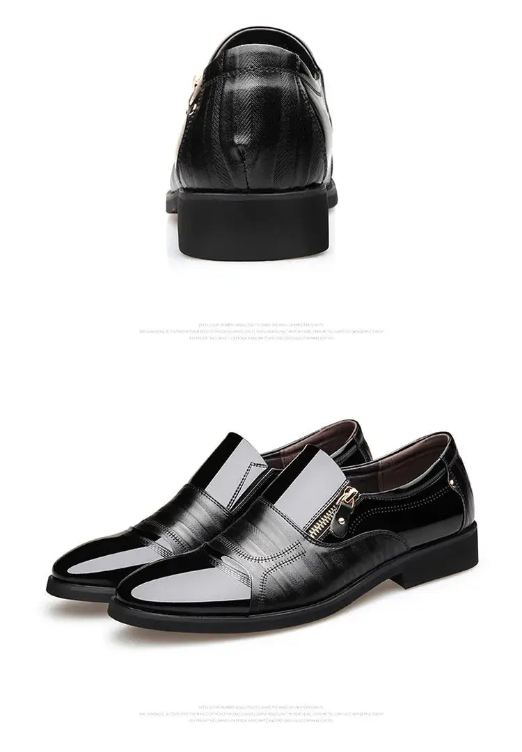 TrenLux Wear Men's Leather Business Oxford Lace-Up Formal Dress Shoes TrenLux Wear