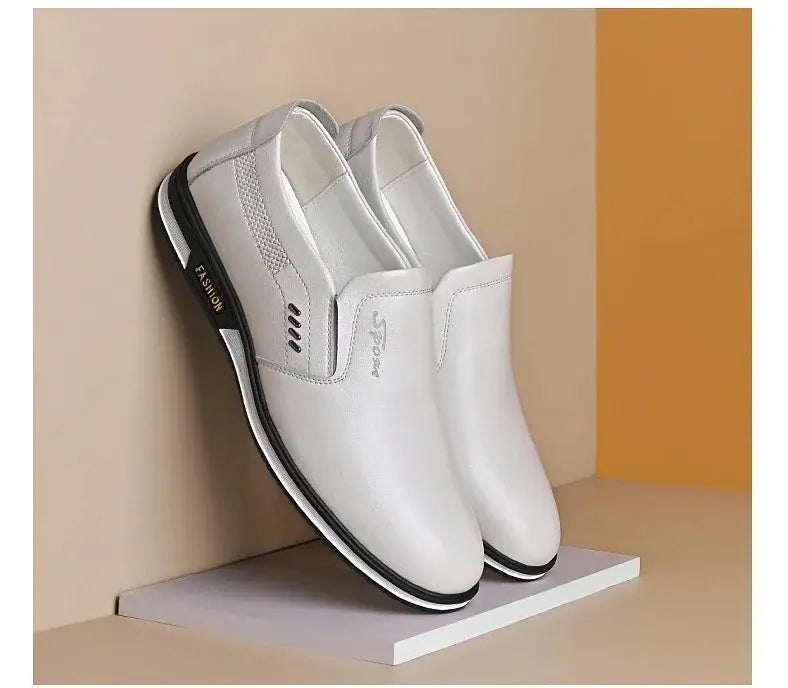 Leather Shoes for Men Designer Loafers High Quality Adult Moccasins Men Driving Shoes Male Footwear Men's Formal Shoes TrenLux Wear