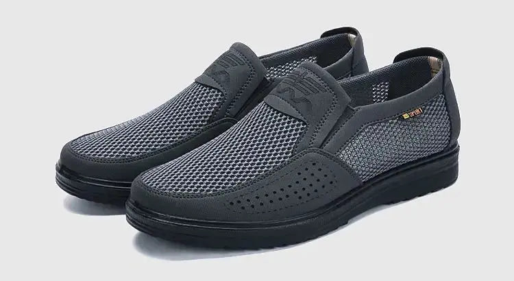TrenLux Wear Men's Breathable Mesh Chunky Sole Lightweight Slip-On Casual Sneakers TrenLux Wear
