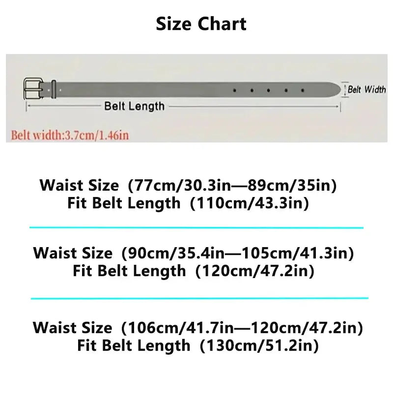 Men's Light Luxury PU Leather Belt — Pin Buckle Casual Versatile Jeans Waistband TrenLux Wear