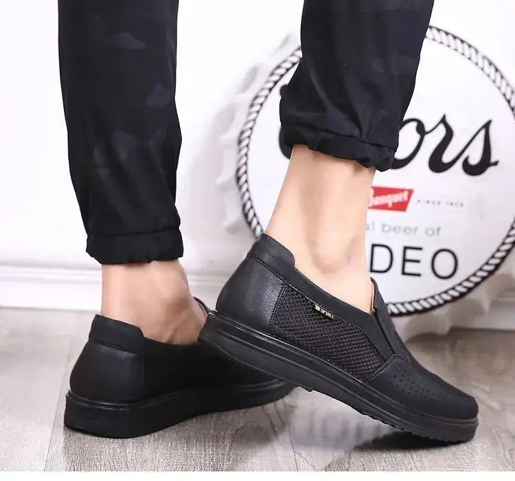 TrenLux Wear Men's Breathable Mesh Chunky Sole Lightweight Slip-On Casual Sneakers TrenLux Wear