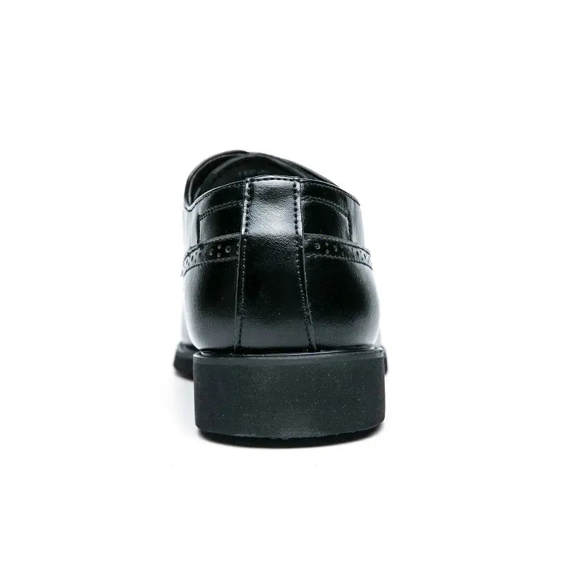 2025 British Style Business Fashionable and Casual Pointed Toe Men's Leather Shoes TrenLux Wear