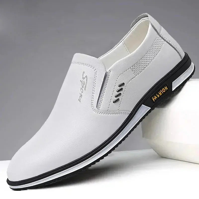 Leather Shoes for Men Designer Loafers High Quality Adult Moccasins Men Driving Shoes Male Footwear Men's Formal Shoes TrenLux Wear