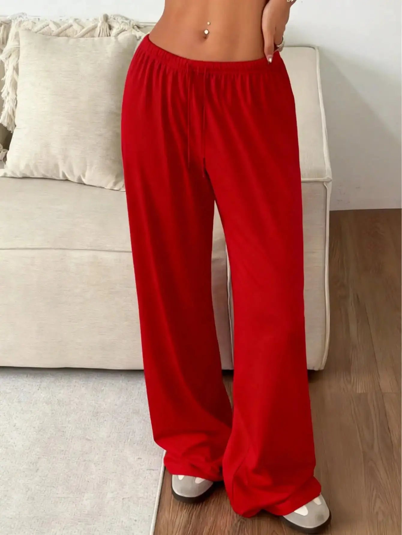 Trenluxwear Ladies' casual wide leg jogging pants TrenLux Wear