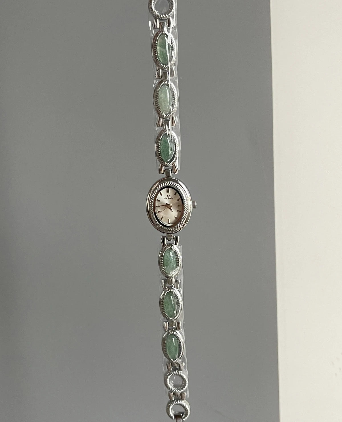 TrenLux Wear Women's Luxury Jade Green Jewelry Bracelet Quartz Dress Wristwatch
