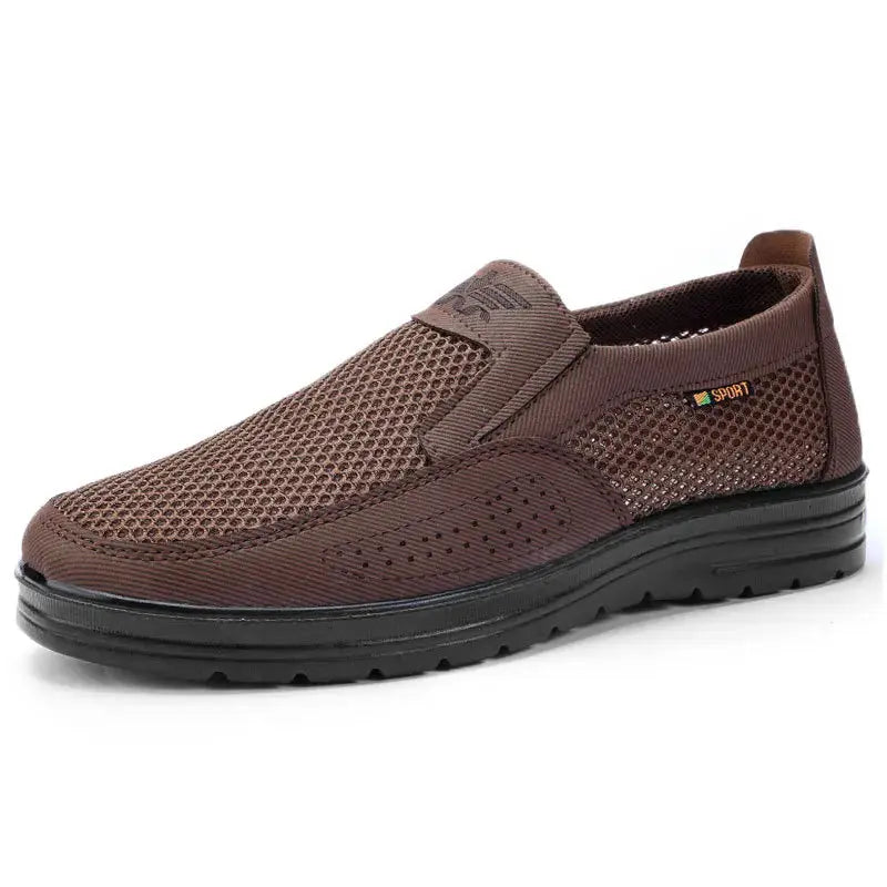 TrenLux Wear Men's Breathable Mesh Chunky Sole Lightweight Slip-On Casual Sneakers TrenLux Wear