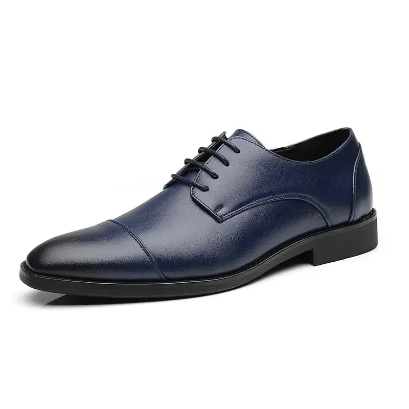 New Business Formal Men's Leather Shoes British Style Plus Size Men's Leather Shoes Foreign Trade Men's Leather Shoes Taobao TrenLux Wear