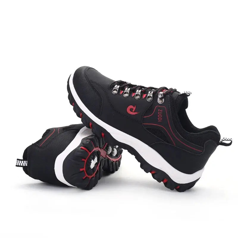 Men's Leather Casual Sport Sneakers — Lightweight Walking Shoes The Glow Collective